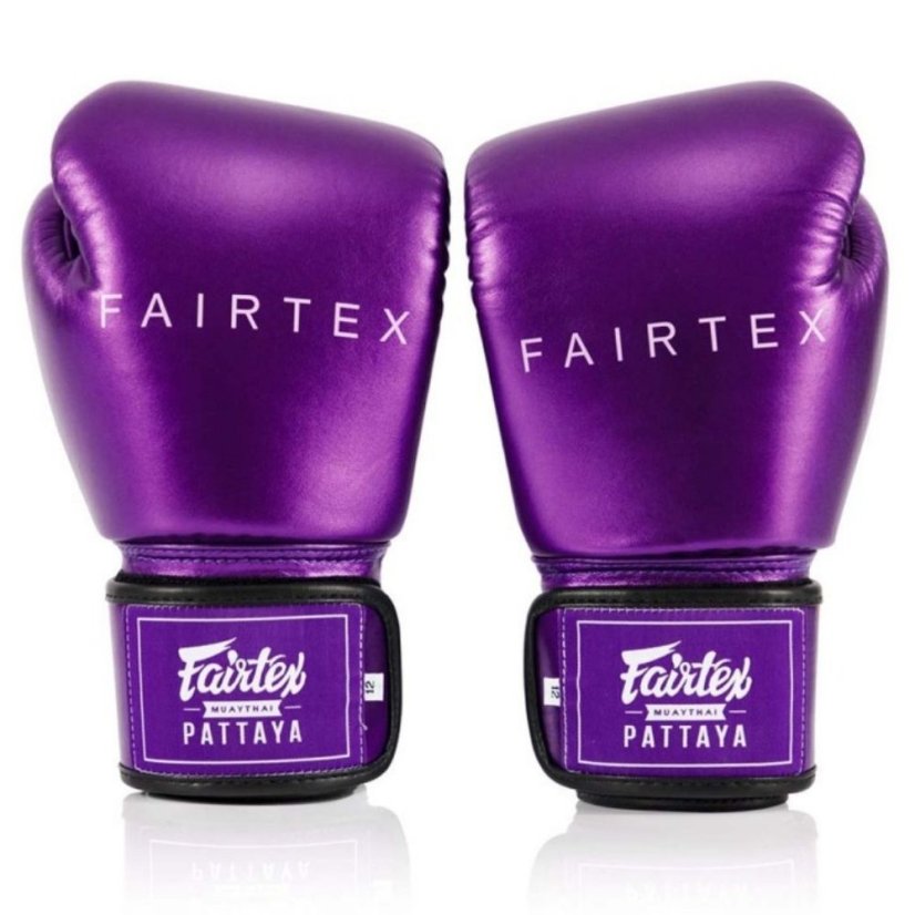 Mănuși box Fairtex BGV22 Metallic – violet - Greutatea mănușilor în Oz: 10oz