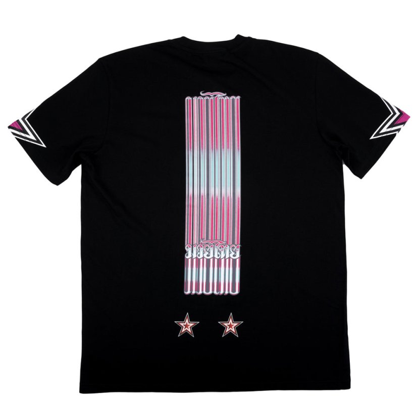 Tricou barbatesc YOKKAO Distorpia - negru