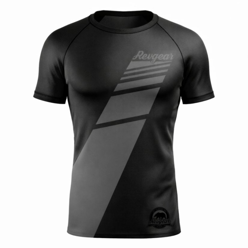 Rashguard No-Gi REVGEAR Ranked SS – fekete