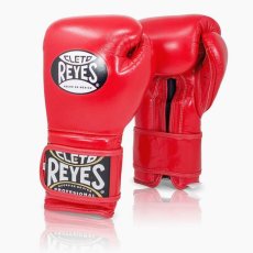 Boxerské rukavice Cleto Reyes Velcro - červená