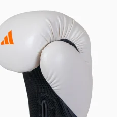 Adidas Speed Tilt 200 Boxing Gloves – White/Black