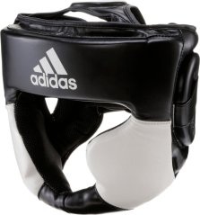 Boxerská prilba ADIDAS Response - čierna/biela
