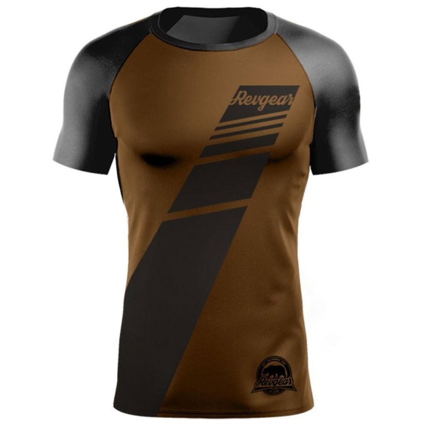 Rashguard No-Gi REVGEAR Ranked SS – brązowy - Wielkość: S