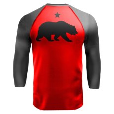 Revgear Grizzly Jiu-Jitsu Rashguard LS – czerwona