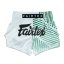 Fairtex Muay Thai Shorts Racer – White - Size: L