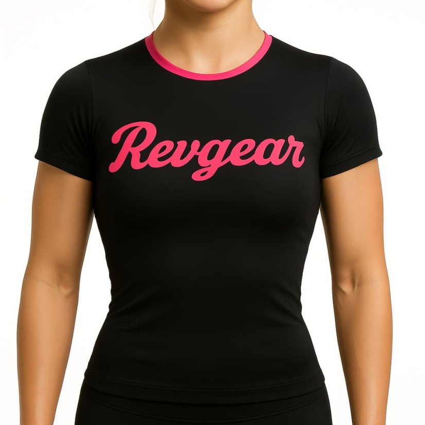 Női Grizzly Rashguard REVGEAR SS – rózsaszín - Méret: S