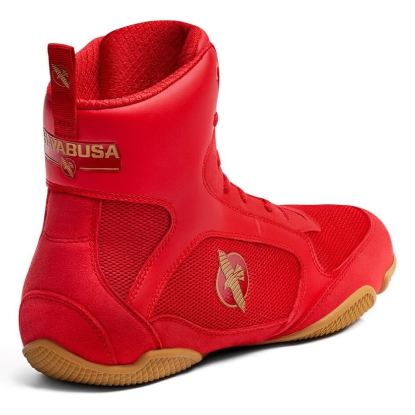 Boxerské boty Hayabusa Pro - Červené