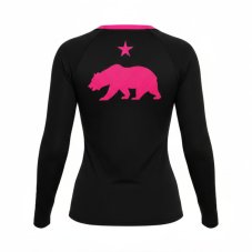 Grizzly Rashguard REVGEAR LS pentru femei – roz