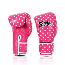 Boxerské rukavice Fairtex BGV14P – Polka Dot
