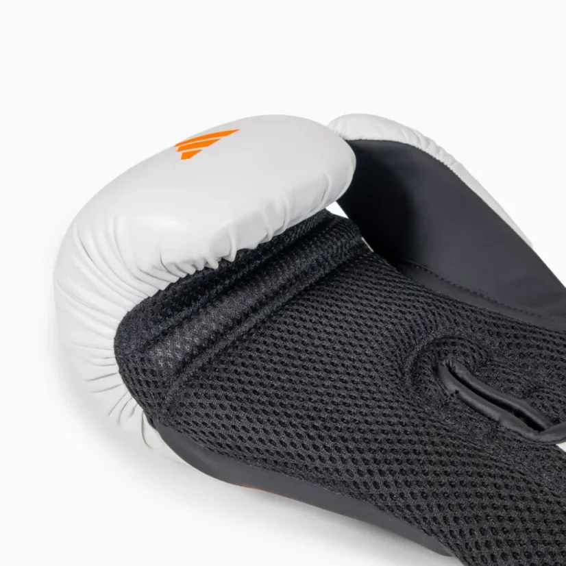 Adidas Speed Tilt 200 Boxhandschuhe – Weiß/Schwarz - Gewicht (oz): 16oz