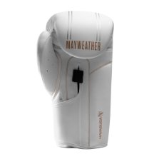 Boxerské rukavice HAYABUSA Mayweather Contender – biela/zlatá