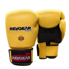 Boxerské rukavice RevGear Original Thai - žluté