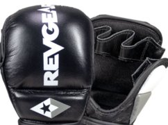 Mănuși de antrenament și sparring MMA REVGEAR Pro Series MS1 - negre