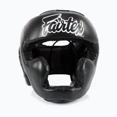 Fairtex HGK15 gyermek boksz fejvédő Muay Thaihoz – fekete