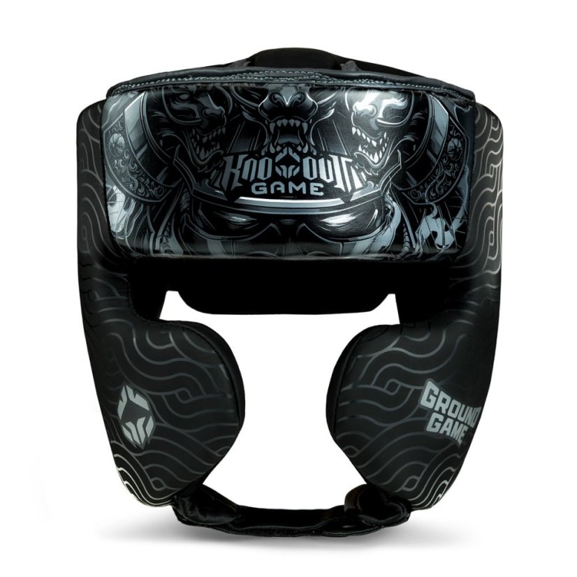 Ground Game Samurai Shadow Boxerská přilba – černá