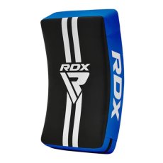 RDX T1 Curved Kick Shield with Nylon Handles - blue