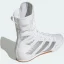 Adidas Box Hog 4 boxerské topánky – biela/strieborná