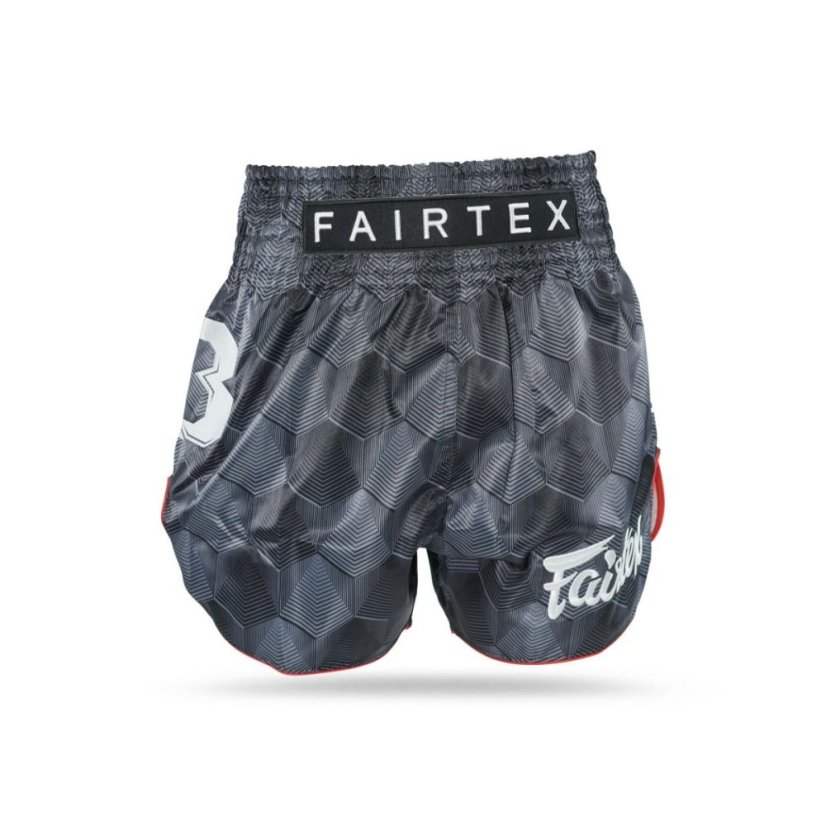 Pantaloni scurți Muay Thai FAIRTEX FXB-TBT Stealth - negru