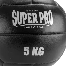 Super Pro Combat Gear kožený medicinbal – 5 kg
