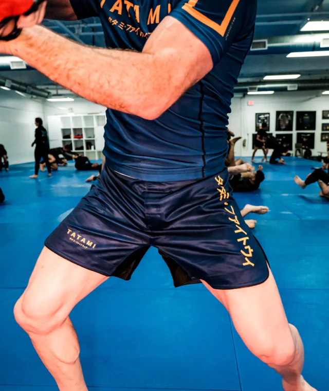 Pantaloni scurți de grappling TATAMI Katakana - navy