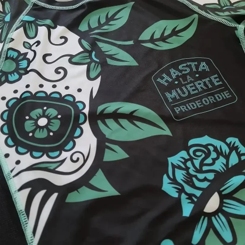 Rashguard PRIDEorDiE Hasta La Muerte - Wielkość: XL