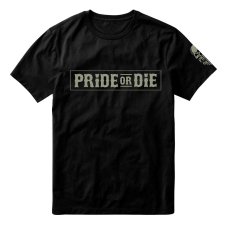 PRiDEorDiE T-Shirt Mayans Herren – Schwarz