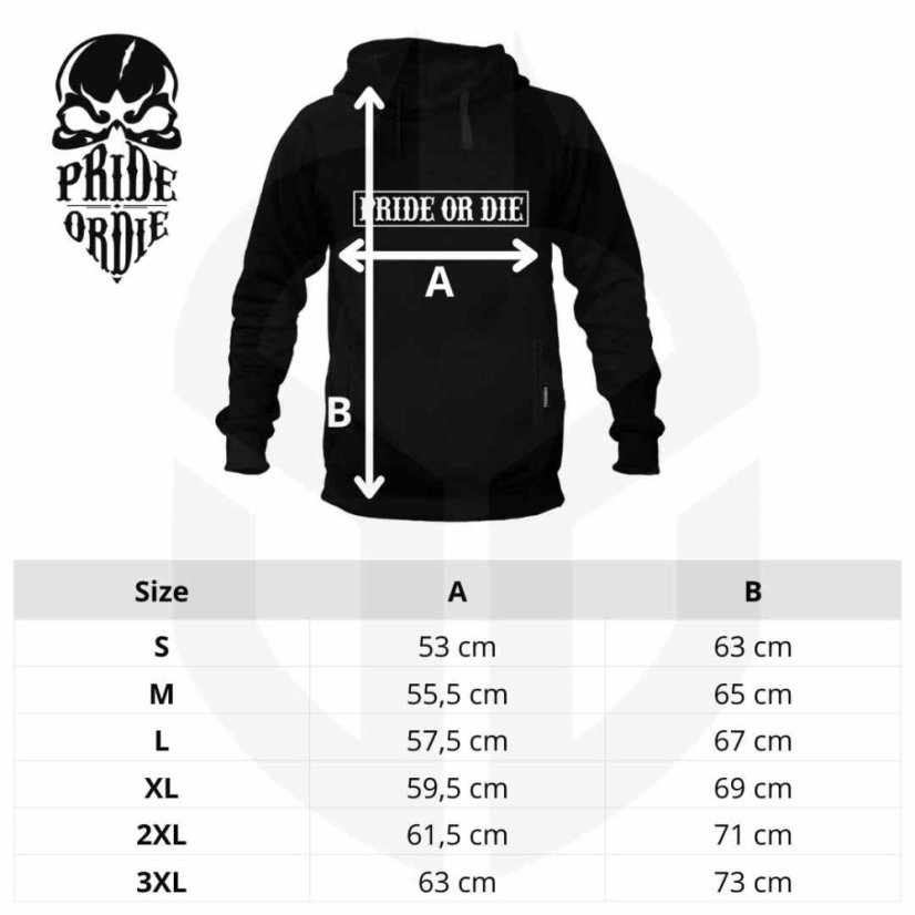 Hanorac cu glugă PriDEORDiE Fight Club