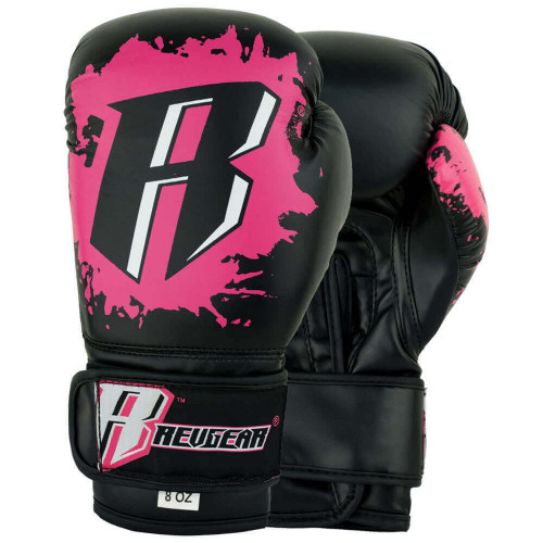 Dětské boxerské rukavice REVGEAR Deluxe Youth Series - růžová - Váha rukavic: 8oz