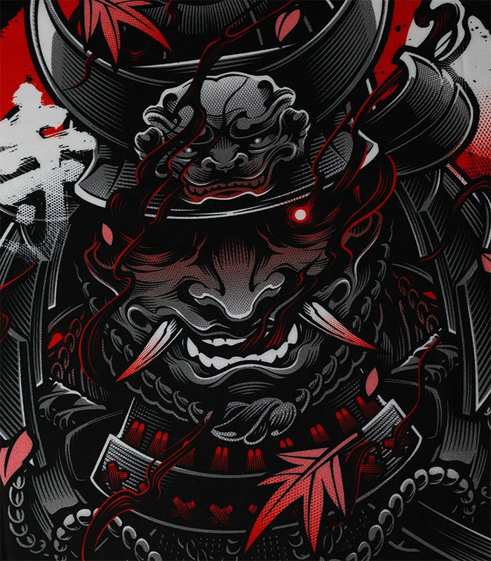 Ground GameSamurai rashguard krótki rękaw