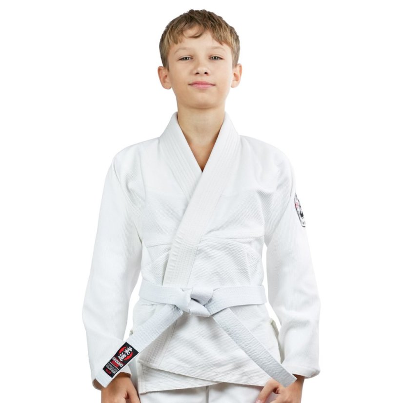 Ground Game Deshi 2.0 Kids Judo Gi – White