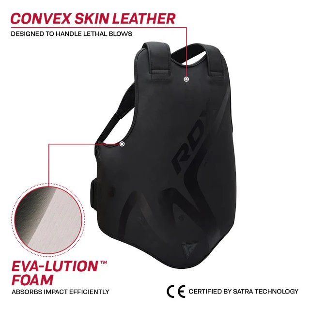 Edzőmellény RDX T15 Noir Testpajzs