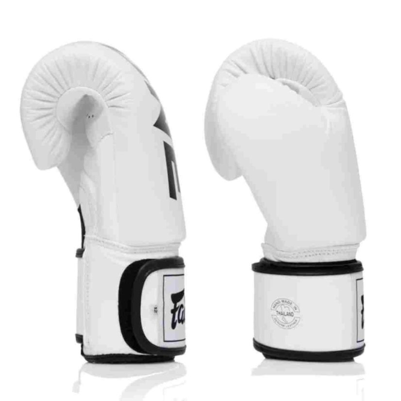 Boxerské rukavice Fairtex BGV1 – ONE – bílá - Váha rukavic v Oz: 14oz
