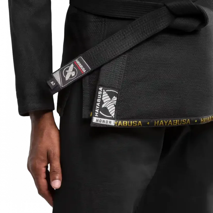 HAYABUSA Ascend Lightweight Giu Jitsu Gi - Czarne