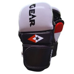 MMA tréninkové a sparingové rukavice REVGEAR Pro Series MS1 - bílá