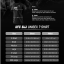 Hayabusa UFC BJJ tričko unisex – čierna