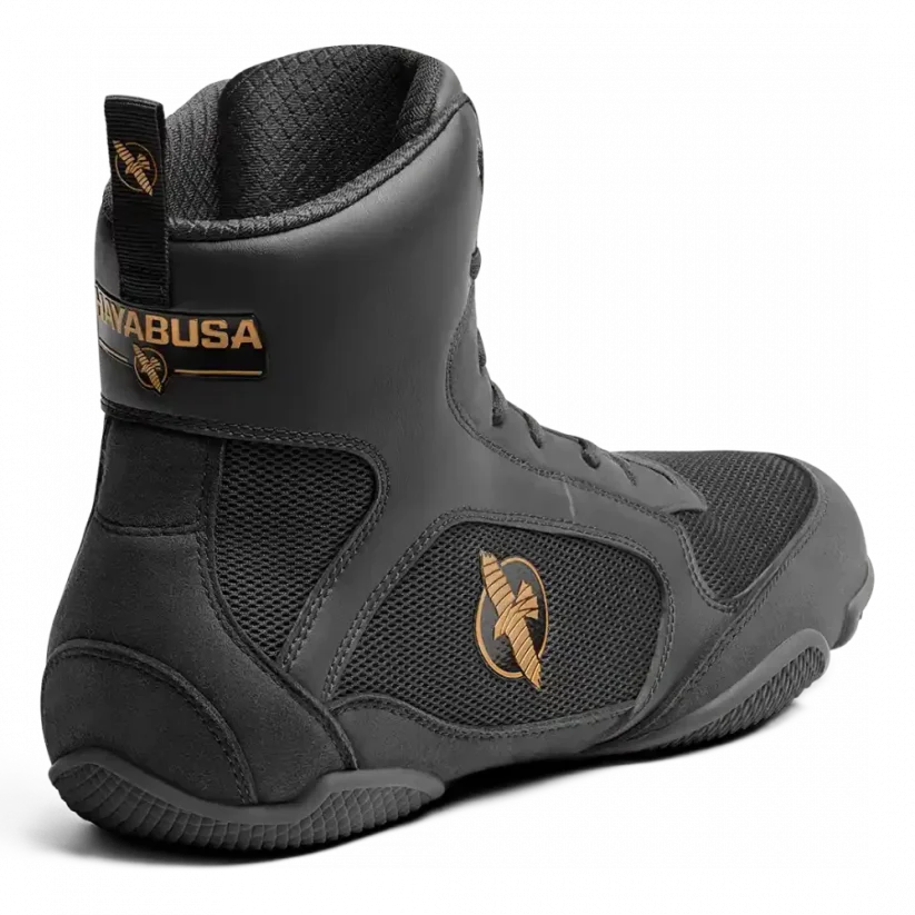 Hayabusa Pro Boxing Shoes - black :: Senteso.com