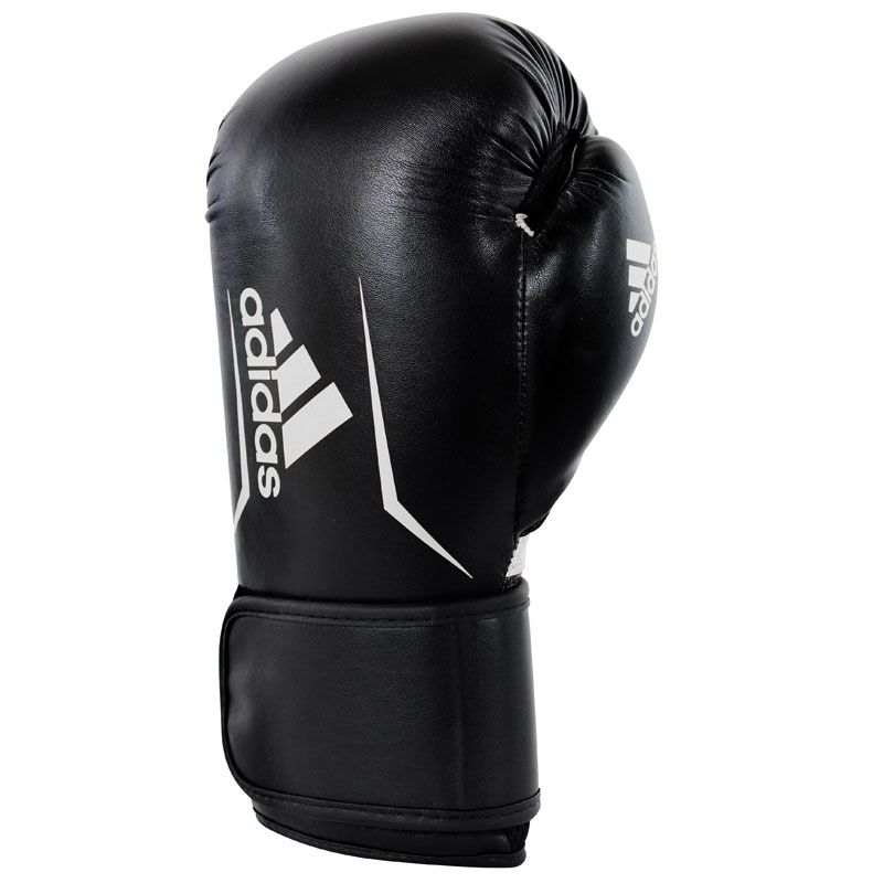 ADIDAS Speed ​​100 Boxing Gloves - Black/White - Weight of gloves: 16oz