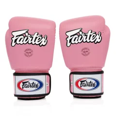 Boxerské rukavice Fairtex BGV1 Universal – ružová