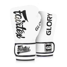 Mănuși de box Fairtex x GLORY - BGVG1 - alb