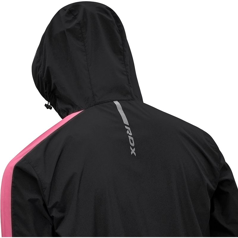 Damski sauna suit RDX H1 - Wielkość: L, Kolor: Jasnoniebieski
