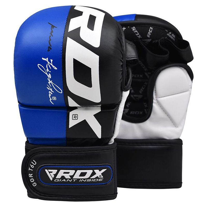 MMA kesztyű RDX T6 - kék - Méret: XL, Színes: Kék