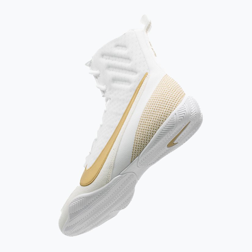 Boxerská obuv Nike Machomai 3 SE - bílá/zlatá - Velikost obuvi EU: 43