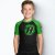 Detský Rashguard REVGEAR s krátkym rukávom - zelená