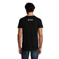 Senteso Train Hard Fight Easy Herren T-Shirt – Schwarz