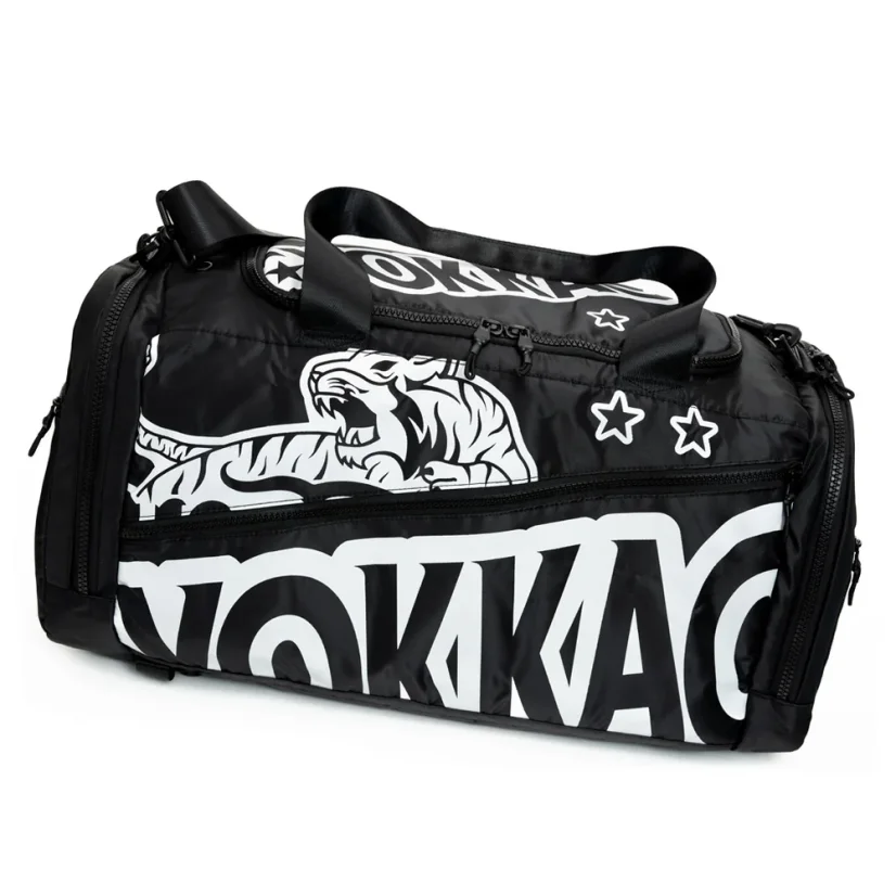 YOKKAO Tiger Gym Bag 50l wielofunkcyjna torba sportowa – czarna