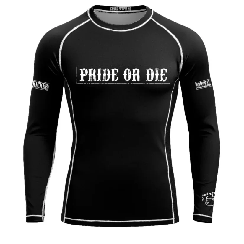 PRiDEorDiE Fight Club LS Rashguard