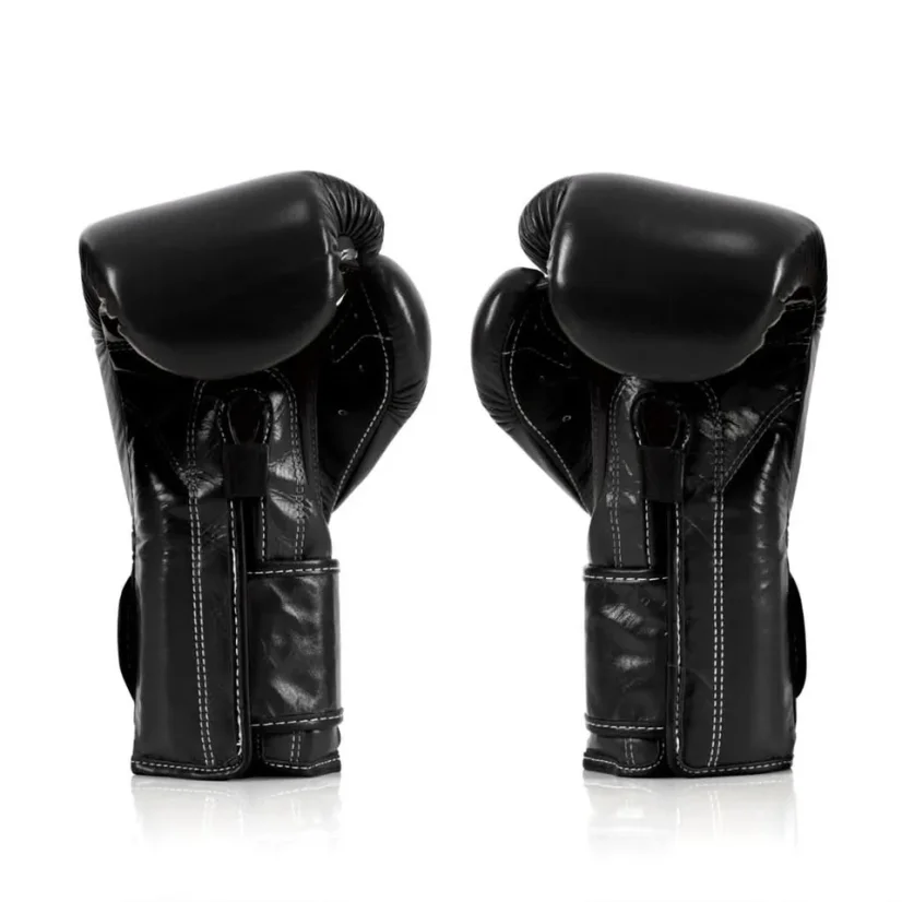 Fairtex BGV9 Heavy Hitter’s Mexican Style rękawice bokserskie – czarne - Waga rękawic w Oz: 10oz