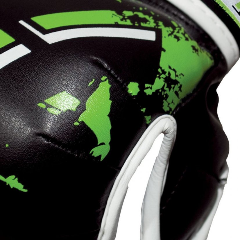 Detské MMA rukavice REVGEAR Deluxe Youth Series - zelená - Veľkosť: Youth L