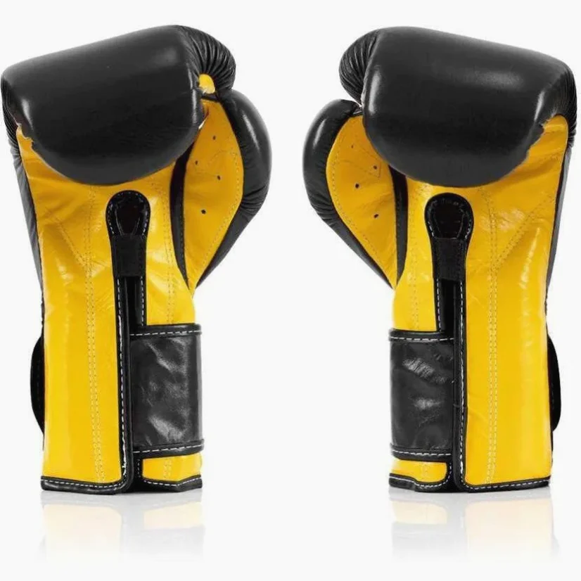 Mănuși de box FAIRTEX BGV9 Stil Mexican – negru/galben