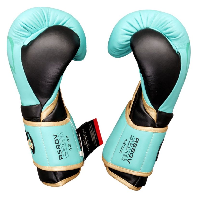 Boxerské rukavice Rival RS80V Impulse - Aqua - Hmotnosť rukavíc v Oz: 12oz
